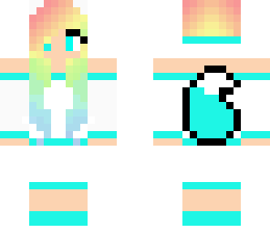 blue wolf girl