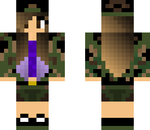 chute camo girl