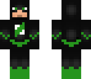 green and black flash