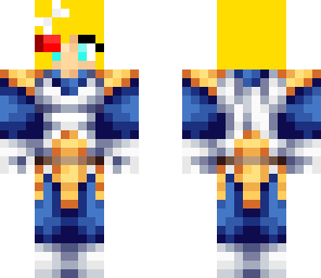 female lilgamerzz saiyan suit