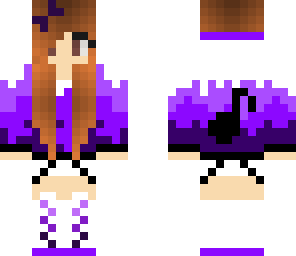 purple music girl