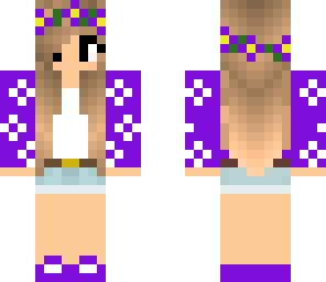 purple girl
