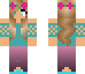 pretty flower girl