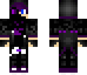 epic blue eyed ender boy