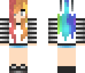 rainbow girl