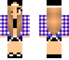 blue and purple tomboy