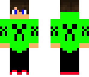creeper boy with hoodie