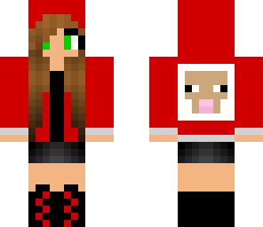 edited red sheep girl