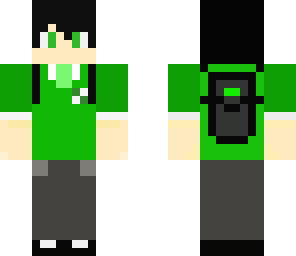 green school boy