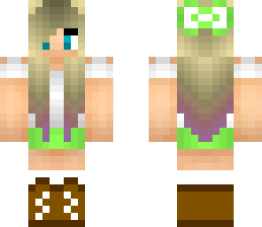blonde girl skin