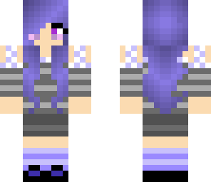 blue-ish girl