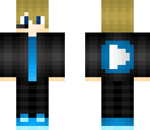 blue youtuber boy
