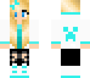 blue creeper girl