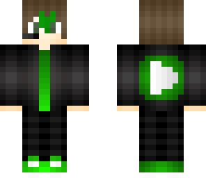 green youtuber boy