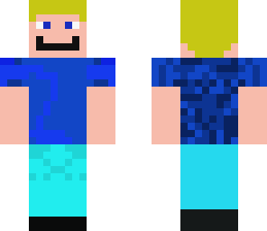 minecraft blondy  boy