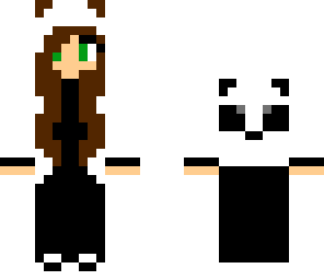 custom panda girl