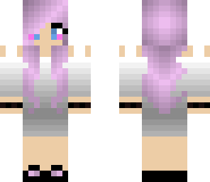 pink hair - girl