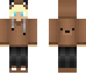 bear skin boy swaggin out