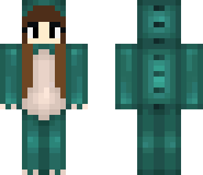 green onesie dino