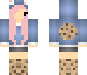 edited cookie monster chibi girl