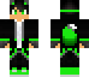 neon green wolf