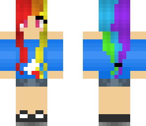 rainbow dash - girl