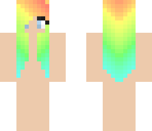 rainbow hair base