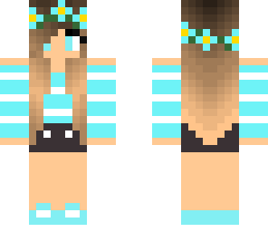 edited teal girl