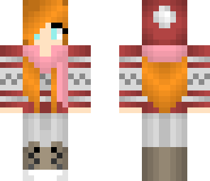 ginger autumn girl skin