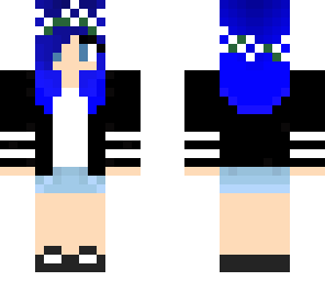 blue short hair