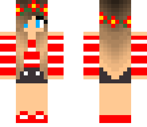 edited red girl