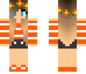 edited orange girl