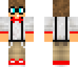 red nerd boy