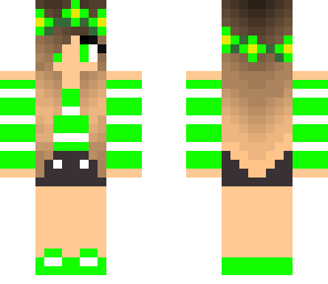 edited green girl