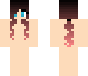 red ombre girl base