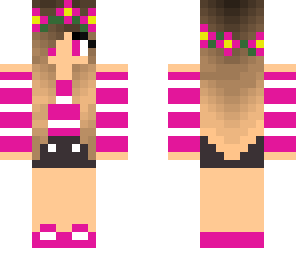 edited pink girl