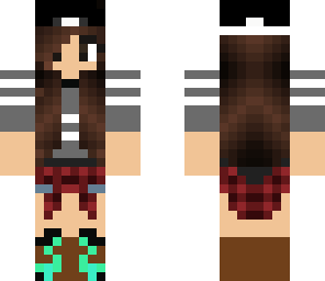 edited brown haired tomboy girl