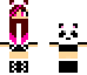 pink panda girl