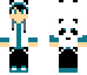 blue panda