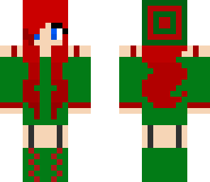 red and green