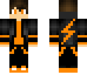 lightning orange hoodie fixed