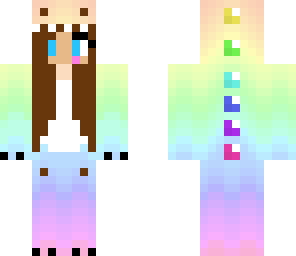dino girl with derp neck