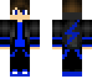 lightning blue hoodie