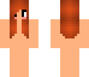 orange hair skin base