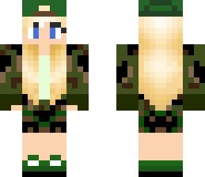 camo girl