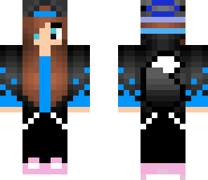 pink and blue wolf gamer