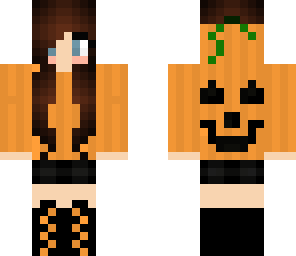 fall pumpkin girl