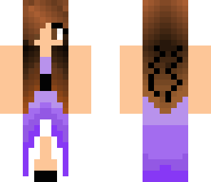 purple dress
