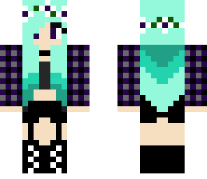 blue hair