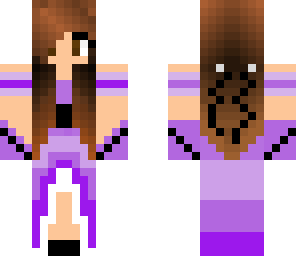 purple dress